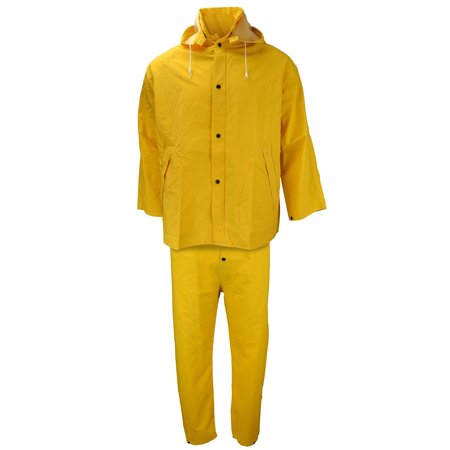 Neese Outerwear Economy Rain Suit-Yel-3X 10160-55-2-YEL-3X